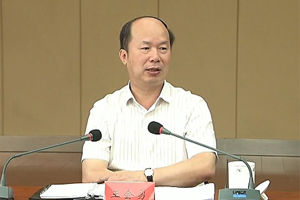 晋城市委书记王会勇调研宁晋 公海5500线路检测董事长雷国玺作典型讲话